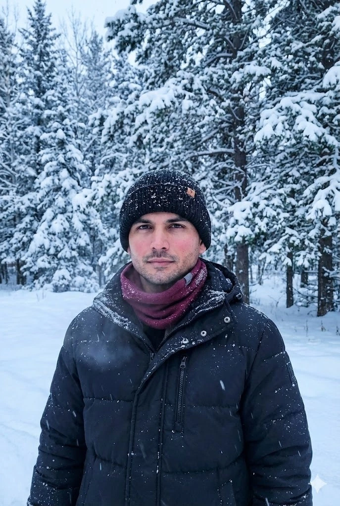 Temperature inside YetiReady hat vs outside Wisconsin winter